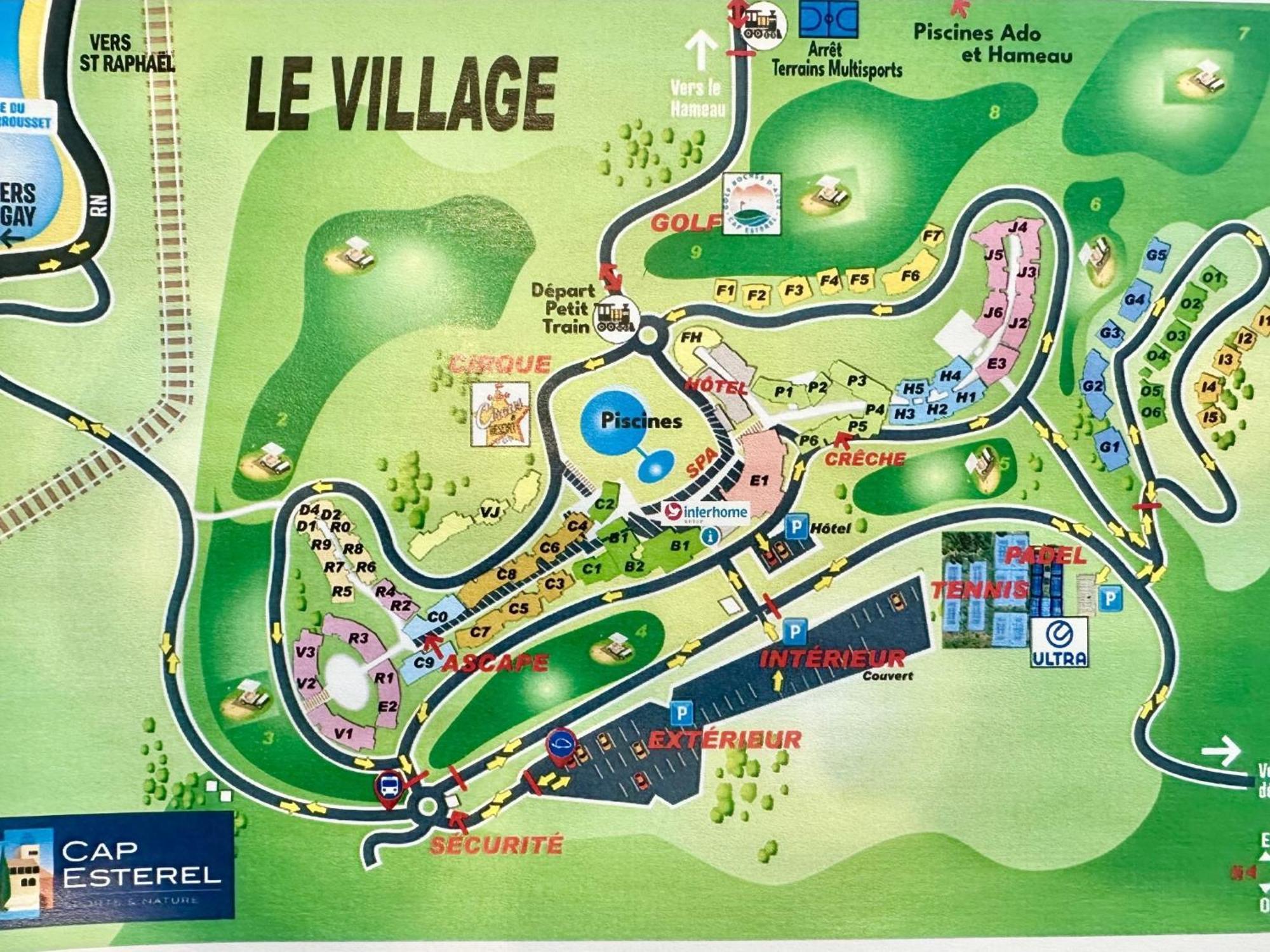 Apartment Village Cap Esterel - Le Village-9 By Interhome Saint-Raphaël 外观 照片
